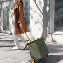 reisenthel carrycruiser - Einkaufstrolley 47.5 cm (forest gold) - Markenkoffer