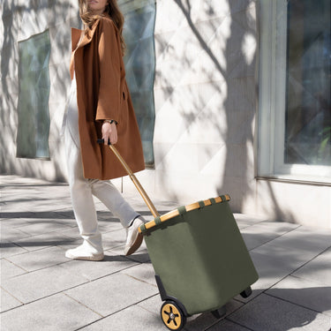 reisenthel carrycruiser - Einkaufstrolley 47.5 cm (forest gold) - Markenkoffer