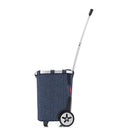 reisenthel carrycruiser - Einkaufstrolley 47.5 cm (herringbone dark blue) - Ansicht 2