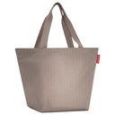 reisenthel shopper M - Shopper 51 cm (herringbone mokka) - Markenkoffer
