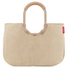 reisenthel shopping loopshopper L - Einkaufstasche mit Bügel 46 cm (cord sand)