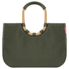 reisenthel shopping loopshopper L - Bolsa de compra con asa rígida 46 cm (forest gold)