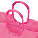 reisenthel shopping loopshopper L - Einkaufstasche mit Bügel 46 cm (frame twist pink) - Markenkoffer