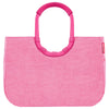 reisenthel shopping loopshopper L - Shopping Bag with Frame 46 cm (frame twist pink)