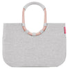 reisenthel shopping loopshopper L - Bolsa de compra con marco 46 cm (frame twist sky rose)