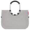 reisenthel shopping loopshopper L - Bolsa de compra con marco 46 cm (gris espiga)