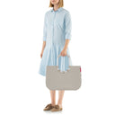 reisenthel shopping loopshopper L - Einkaufstasche mit Bügel 46 cm (herringbone sand) - Ansicht 4