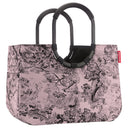 reisenthel shopping loopshopper L - Einkaufstasche mit Bügel 46 cm (jacquard rose) - Markenkoffer