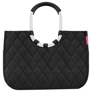 reisenthel shopping loopshopper L - Einkaufstasche mit Bügel 46 cm (rhombus black) - Markenkoffer