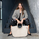 reisenthel shopping loopshopper L - Einkaufstasche mit Bügel 46 cm (teddy sand) - Markenkoffer