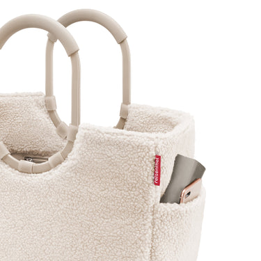 reisenthel shopping loopshopper L - Einkaufstasche mit Bügel 46 cm (teddy sand) - Markenkoffer