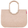 reisenthel shopping loopshopper L - Einkaufstasche mit Bügel 46 cm (twist coffee) - Markenkoffer