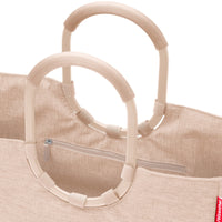 reisenthel shopping loopshopper L - Einkaufstasche mit Bügel 46 cm (twist coffee) - Markenkoffer
