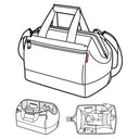 reisenthel travelling allrounder L pocket - Reisetasche 48 cm (twist silver) - Markenkoffer