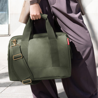 reisenthel travelling allrounder M - Reisetasche 40 cm (forest gold) - Markenkoffer