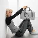 reisenthel travelling allrounder M - Reisetasche 40 cm (herringbone grey) - Markenkoffer