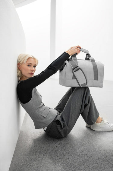 reisenthel travelling allrounder M - Reisetasche 40 cm (herringbone grey) - Markenkoffer