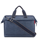 reisenthel travelling allrounder S pocket - Reisetasche 39 cm (herringbone dark blue) - Markenkoffer