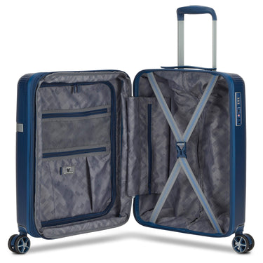 Roncato AirGlam - 4-Rollen-Kabinentrolley S 55 cm erw. (blu notte) - Ansicht 5