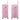 Roncato AirGlam - 4 - Rollen - Trolley Set 3tlg. erw. (rosa cipria) - Markenkoffer