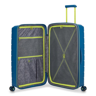 Roncato B - Flying Move - 4 - Rollen - Trolley Set 3tlg. erw. (blu laguna) - Markenkoffer