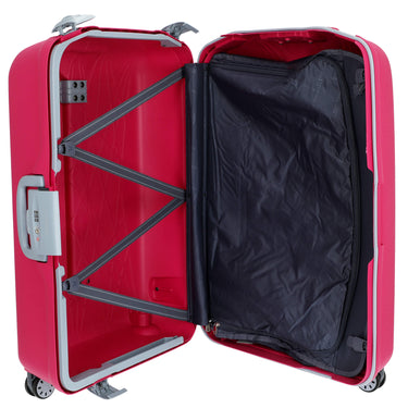 Roncato Light - 4 - Rollen - Trolley L 75 cm (magenta) - Markenkoffer