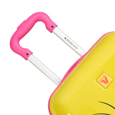 Roncato Looney Tunes Kids - 4 - Rollen - Kindertrolley 44 cm (Tweety Giallo) - Markenkoffer