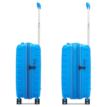 Roncato Skyline 2.0 - 4 - Rollen - Kabinentrolley S 55 cm erw. (sky blue) - Markenkoffer