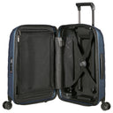 Samsonite Attrix - 4 Rollen Kabinentrolley S 55 cm erw. (steel blue) - Markenkoffer
