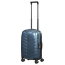 Samsonite Attrix - 4 Rollen Kabinentrolley S 55 cm erw. (steel blue) - Markenkoffer