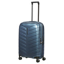 Samsonite Attrix - 4 - Rollen - Trolley M 69 cm (steel blue) - Markenkoffer