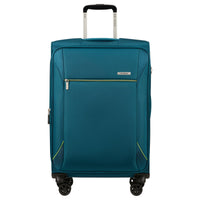 Samsonite Base Breeze - 4 - Rollen Trolley 67 cm erw. (petrol blue) - Markenkoffer
