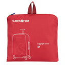 Samsonite Foldable Kofferschutzhülle M - Regenhülle (rot) - Markenkoffer