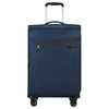 Samsonite Litebeam - Maleta de 4 ruedas M 66 cm adulto (azul medianoche)