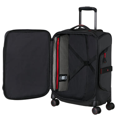 Samsonite Paradiver Light - 4 - Rollen - Kabinentrolley 55 cm (black) - Markenkoffer