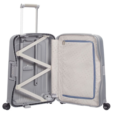 Samsonite S Cure Spinner - 4 - Rollen - Kabinentrolley S 55 cm (silver) - Markenkoffer