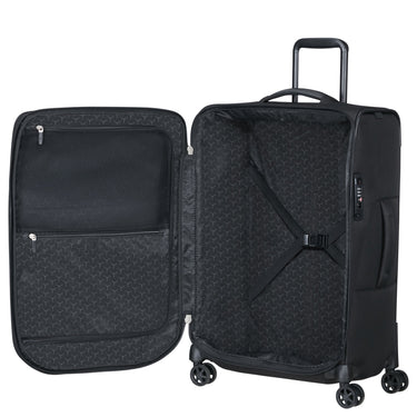 Samsonite Spark SNG Eco - 4 - Rollen - Trolley 67/24 cm erw. (black, 67 cm) - Markenkoffer