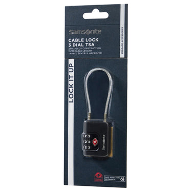 Samsonite TA Revolution Cablelock 3 Dial - Schloss (black) - Ansicht 3