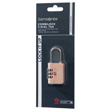 Samsonite Ta Revolution Combilock 3 Dial - Schloss (rose) - Markenkoffer