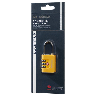 Samsonite Ta Revolution Combilock 3 Dial - Schloss (yellow) - Markenkoffer