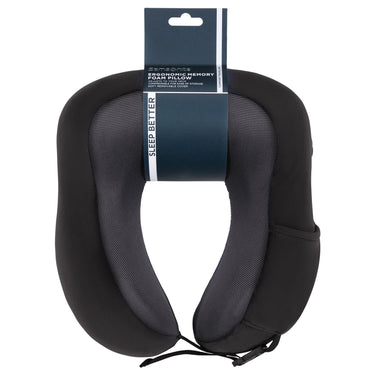 Samsonite Ta Revolution Ergonom. Mem. Foam Pillow - Nackenkissen (black) - Markenkoffer