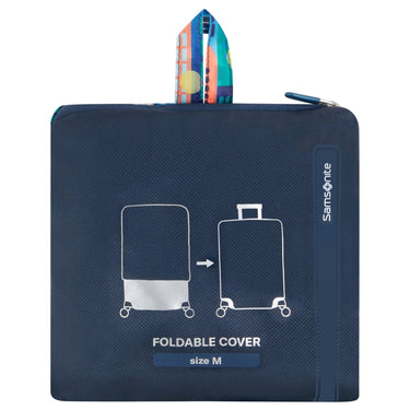Samsonite Ta Revolution Foldable Kofferschutzhülle M - Regenhülle (city print) - Markenkoffer