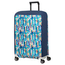 Samsonite Ta Revolution Foldable Kofferschutzhülle M - Regenhülle (city print) - Markenkoffer
