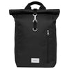 Sandqvist Ground - Mochila L 16" 56 cm (negro con cintas negras)