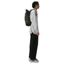 Sandqvist Icon Rolltop - Rucksack L 16" 65 cm erw. (dawn Green with dark brown leather) - Markenkoffer