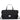 Sandqvist Milton - Reisetasche 43 cm (black with black leather) - Markenkoffer