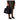 Sandqvist Milton - Reisetasche 43 cm (black with black leather) - Markenkoffer