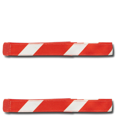 Satch Pack Zubehör SWAPS - Klettstreifen (Red & White) - Markenkoffer
