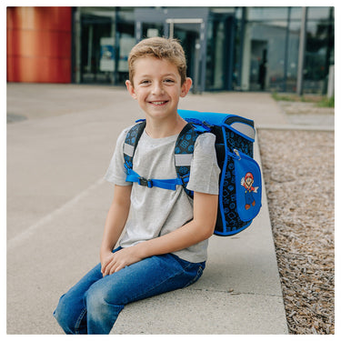 Scooli EasyFit - Schulranzen Set 5tlg. (Super Mario) - Markenkoffer