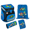 Scooli EasyFit - Set de mochila escolar 5 piezas (Super Mario)